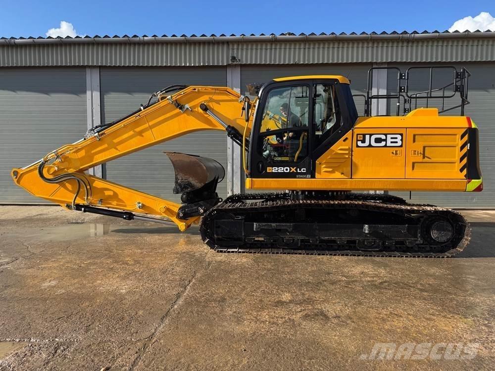 JCB 220X Vikšriniai ekskavatoriai