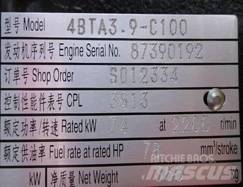 Cummins 4BTA3.9-C100 Varikliai