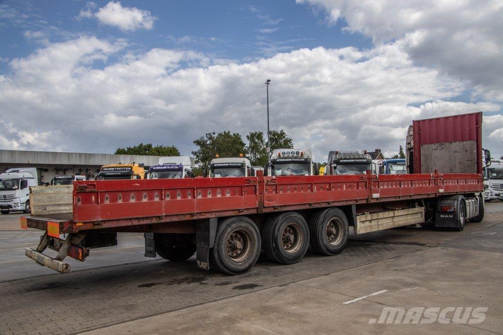 Krone SD 27 EL Bortinių sunkvežimių priekabos su nuleidžiamais bortais