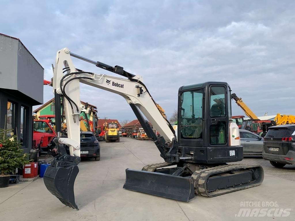 Bobcat E 60 Mini ekskavatoriai < 7 t