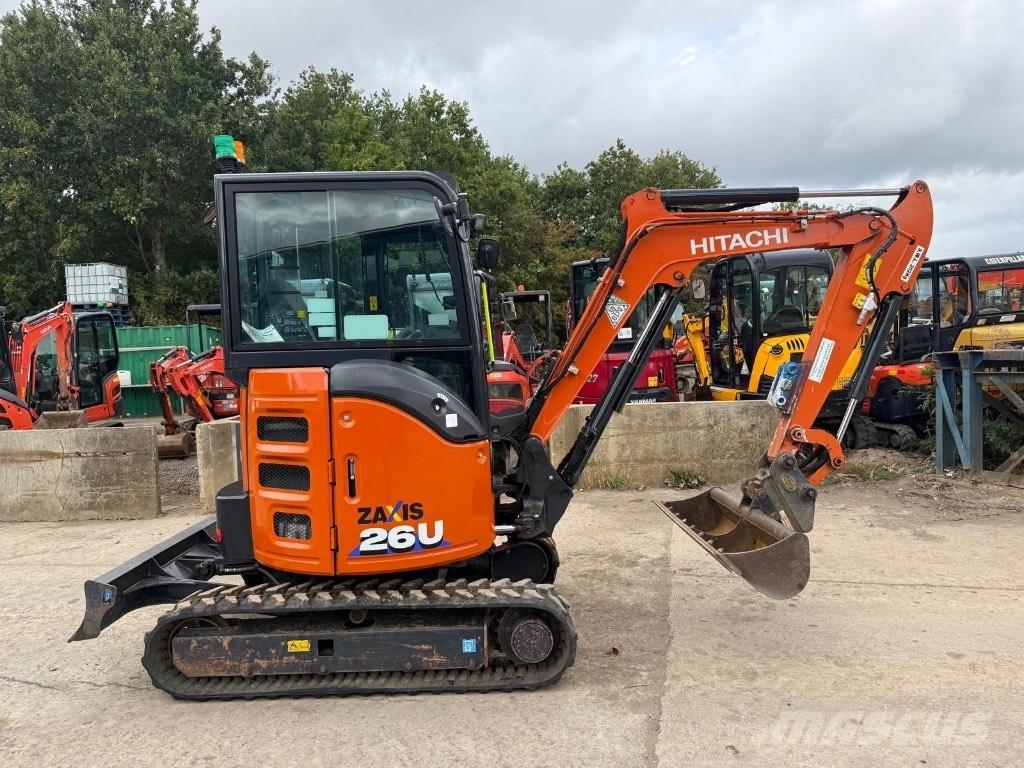 Hitachi ZX 26 U-6 CR Mini ekskavatoriai < 7 t
