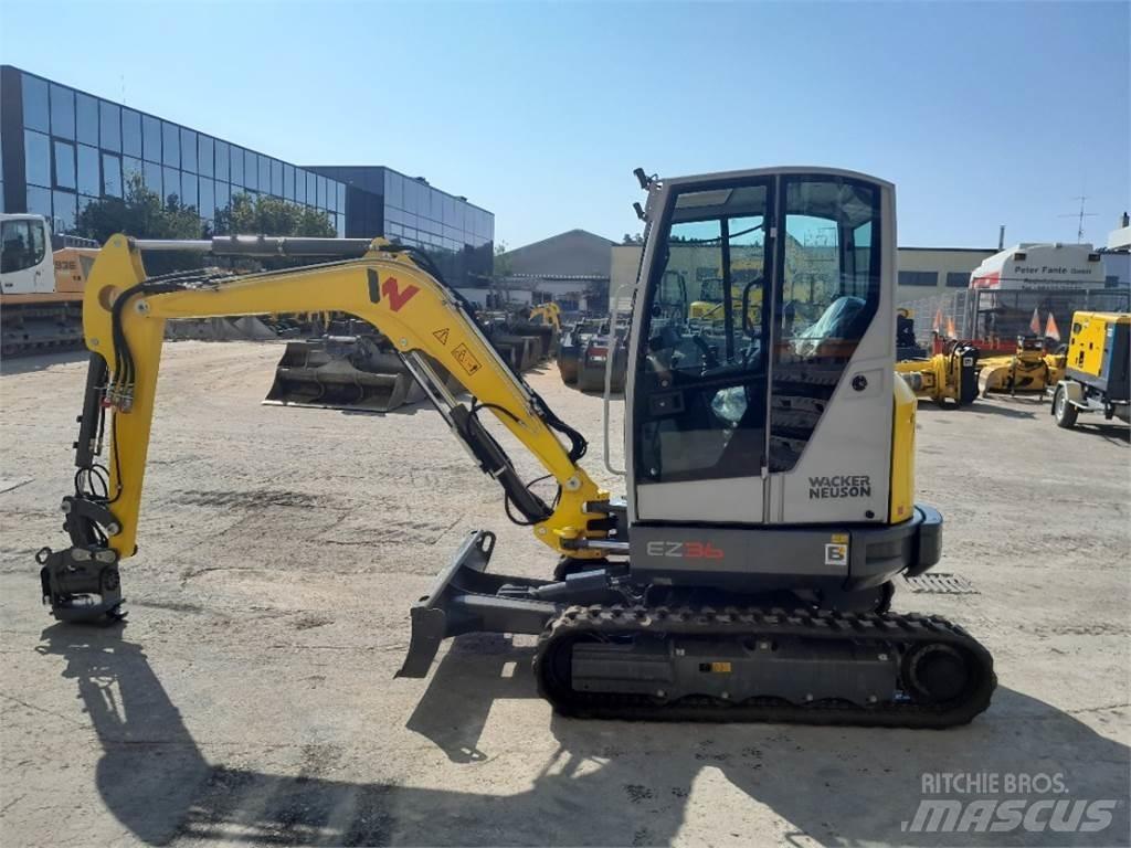 Wacker Neuson EZ36 Mini ekskavatoriai < 7 t