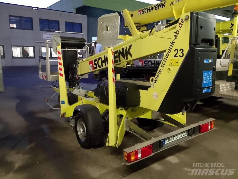 Dinolift 135 TB Ant priekabų montuojamos kėlimo platformos