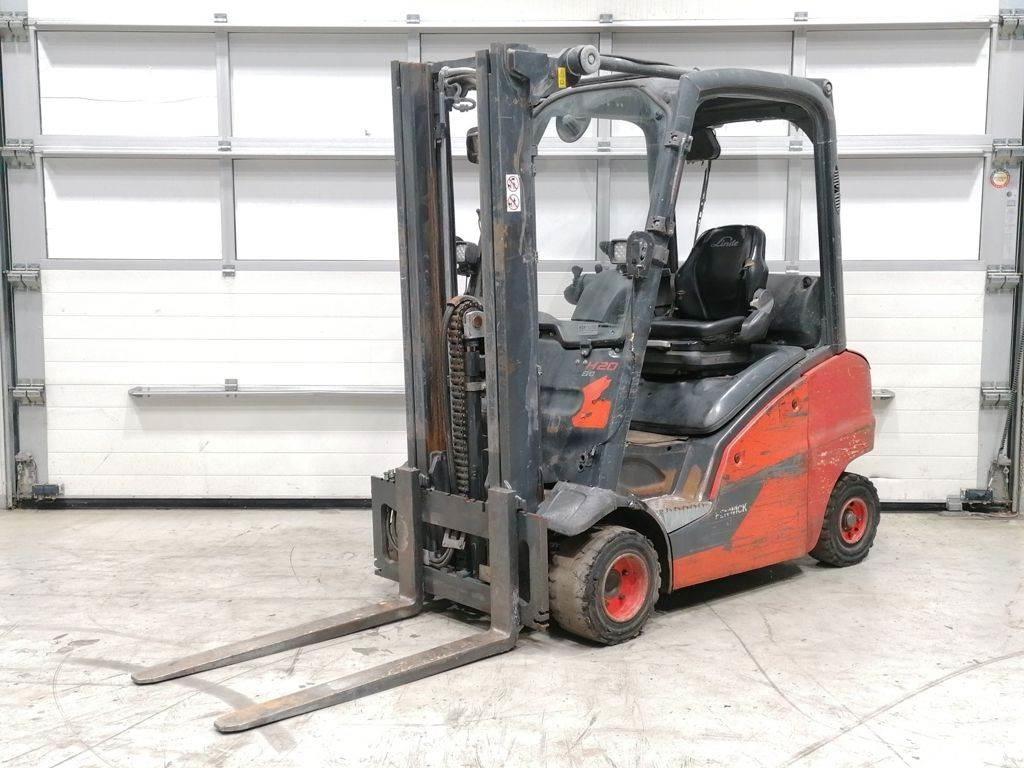 Linde H20T-01 LPG (dujiniai) krautuvai
