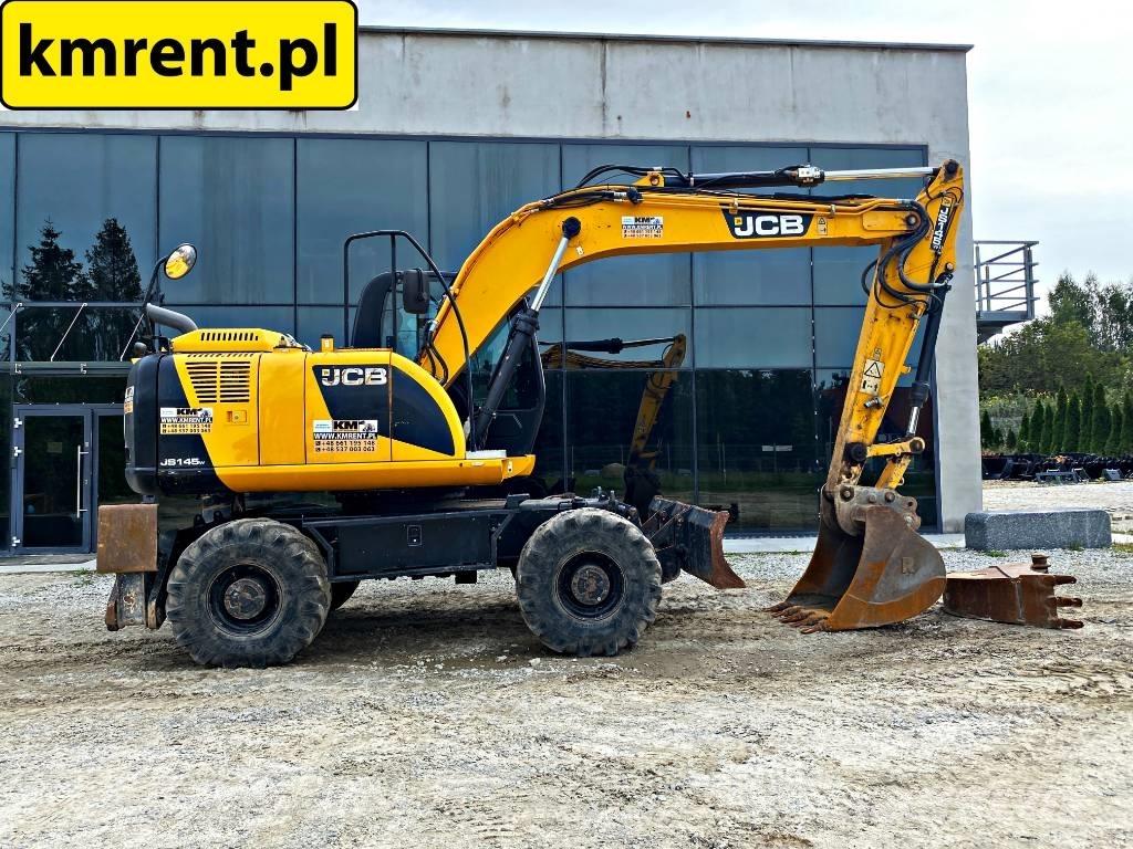 JCB JS 145 W Ratiniai ekskavatoriai