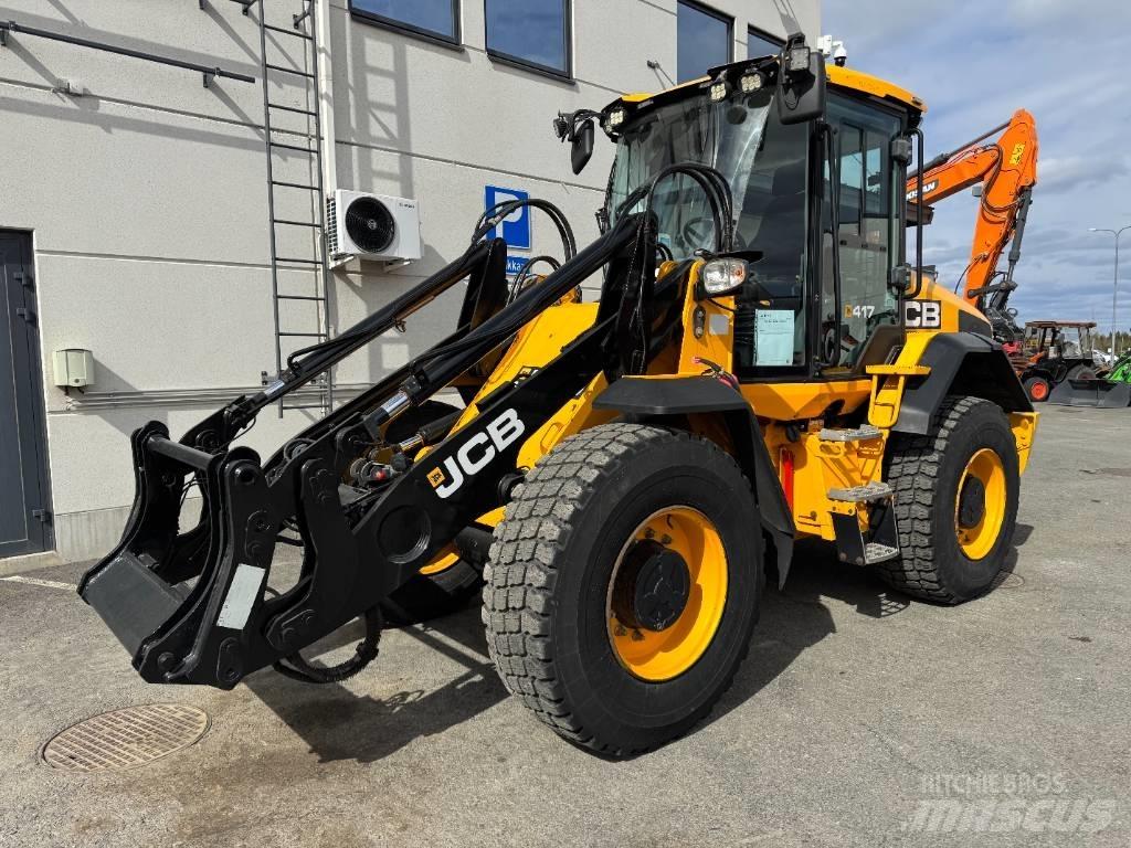 JCB 417 Naudoti ratiniai krautuvai