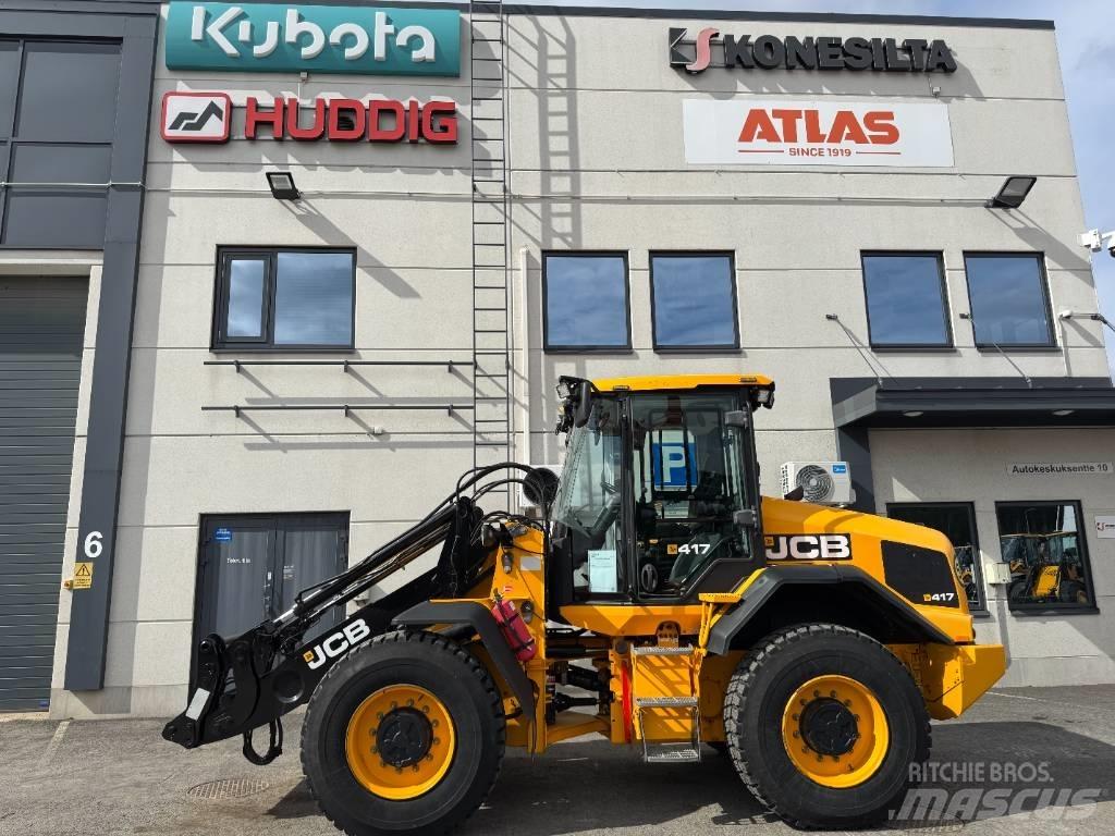 JCB 417 Naudoti ratiniai krautuvai