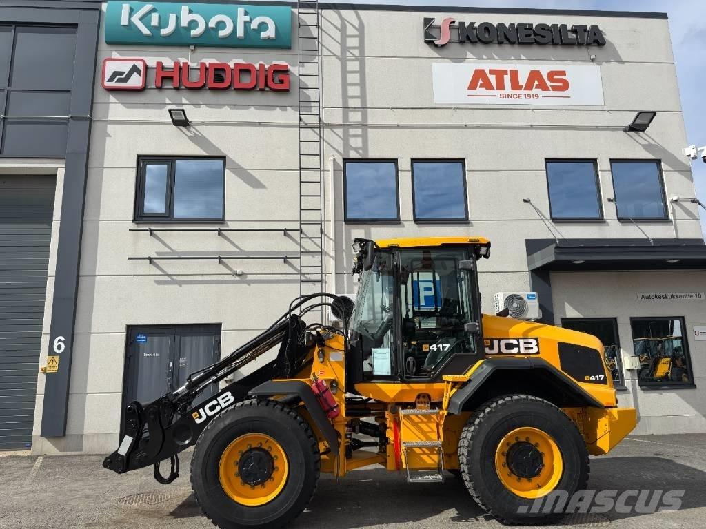 JCB MYYTY! SOLD!   417HT Naudoti ratiniai krautuvai
