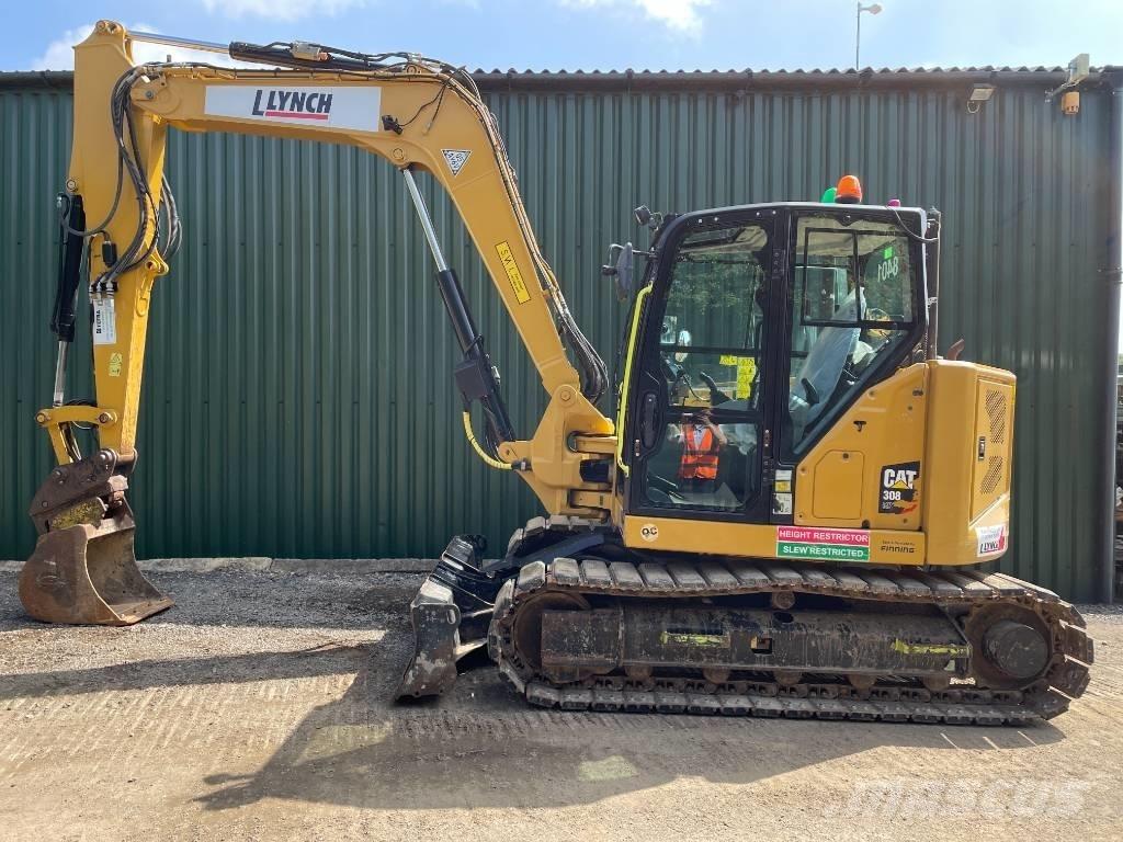 CAT 308 CR Vidutinės galios ekskavatoriai 7-12 t