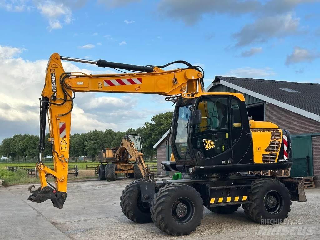 JCB JS145W Ratiniai ekskavatoriai