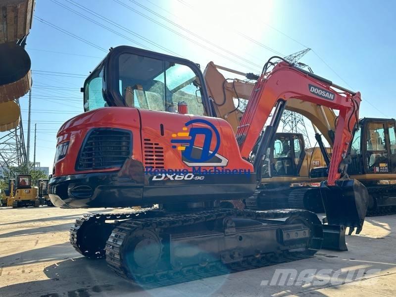 Doosan DX 60 Mini ekskavatoriai < 7 t