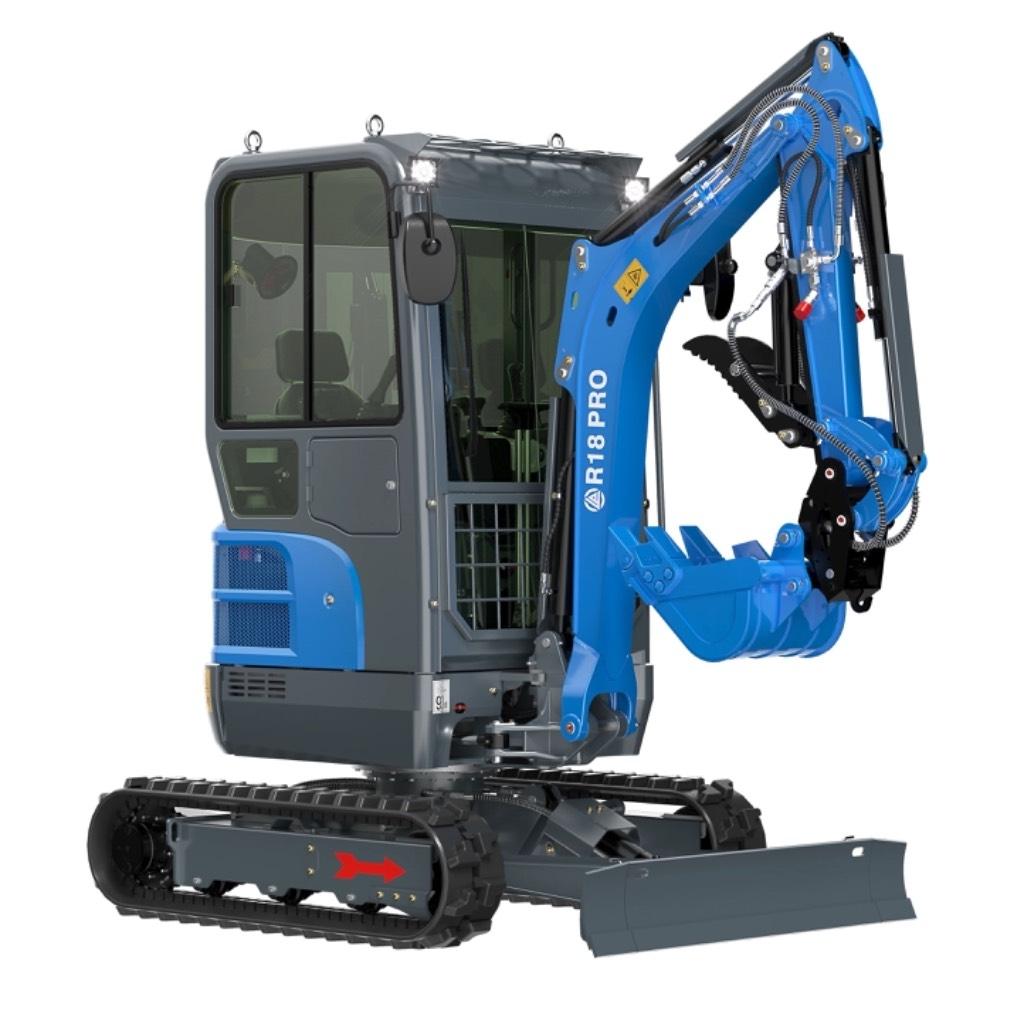 Rippa R18 PRO Mini ekskavatoriai < 7 t