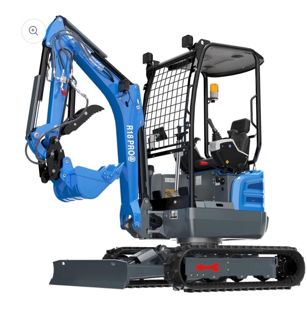 Rippa R18 PRO Mini ekskavatoriai < 7 t