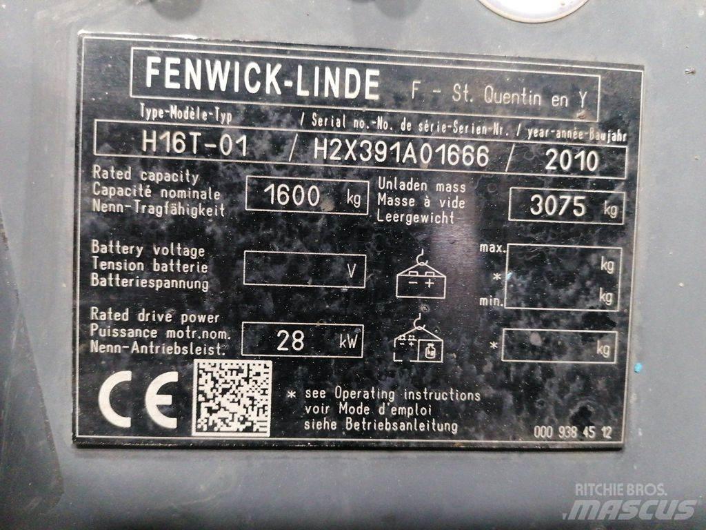 Linde H16T-01 LPG (dujiniai) krautuvai