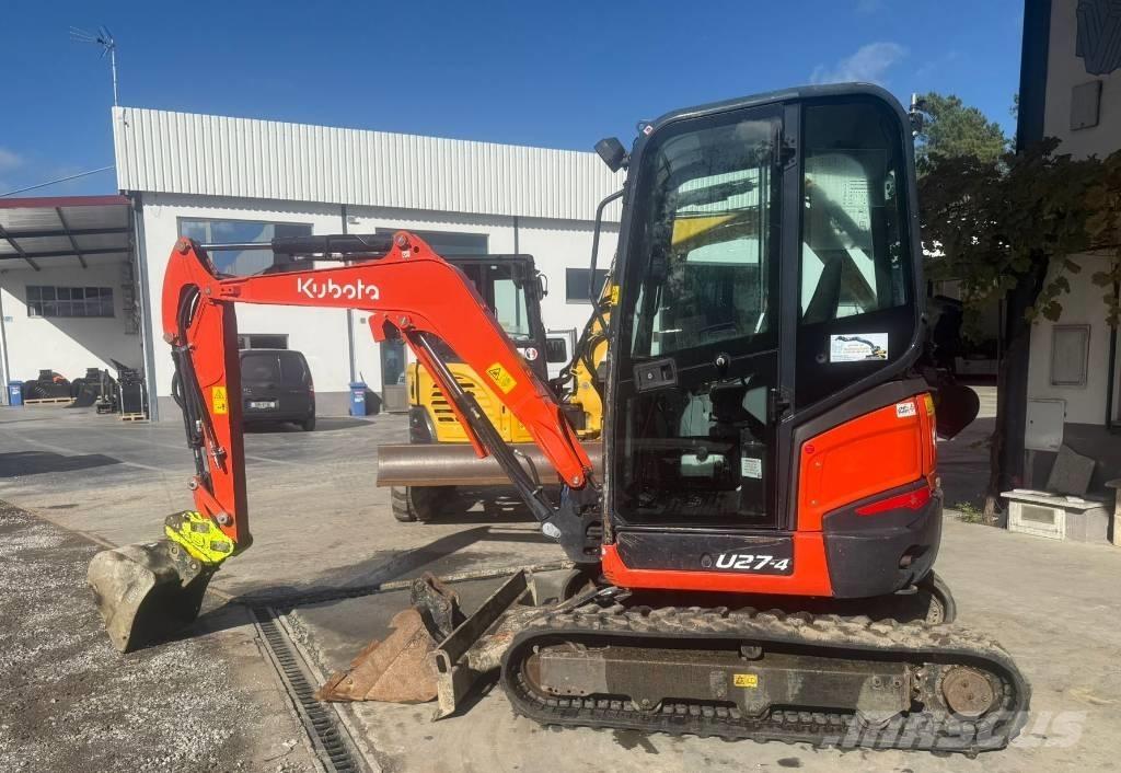 Kubota U 27 Mini ekskavatoriai < 7 t