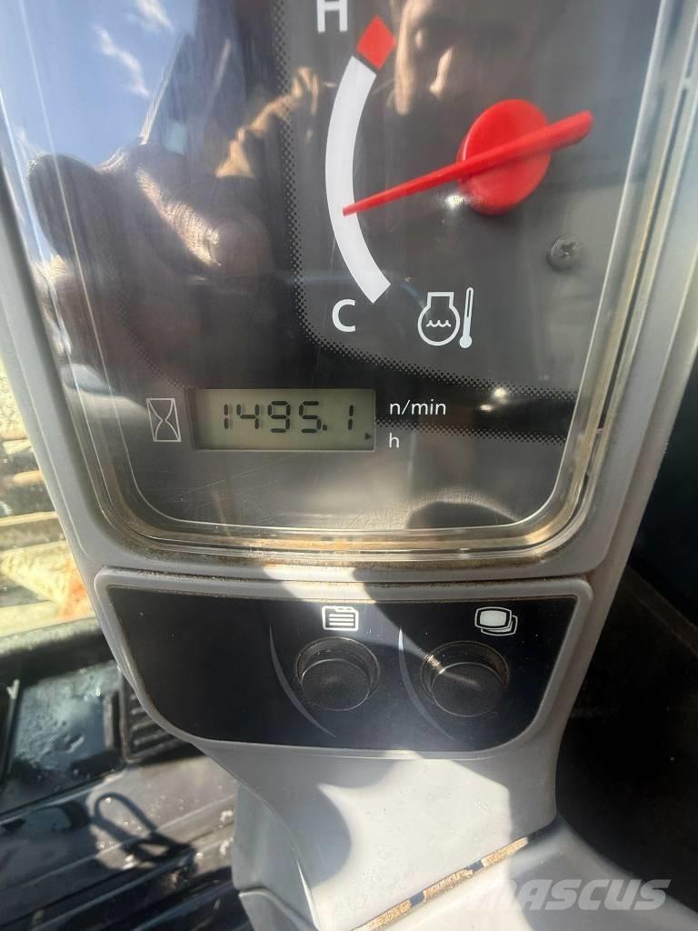 Kubota U 27 Mini ekskavatoriai < 7 t