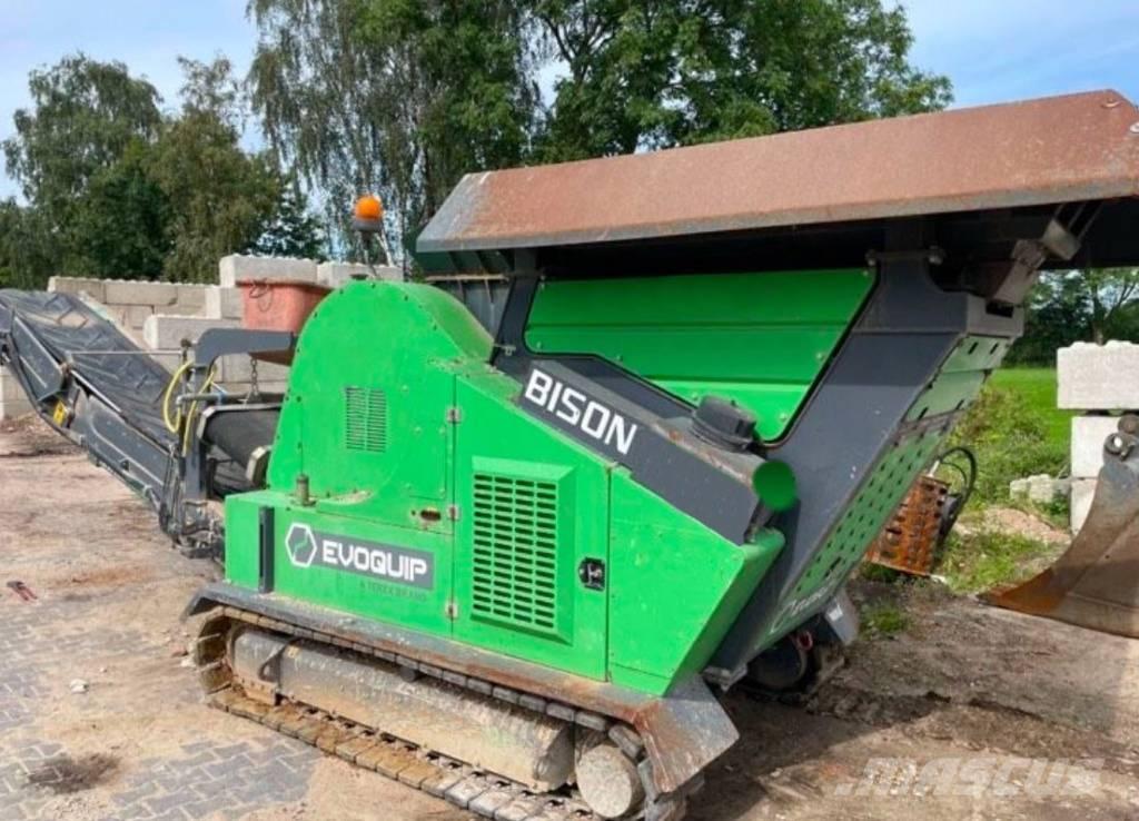 Terex Bison 120 Mobilūs smulkintuvai