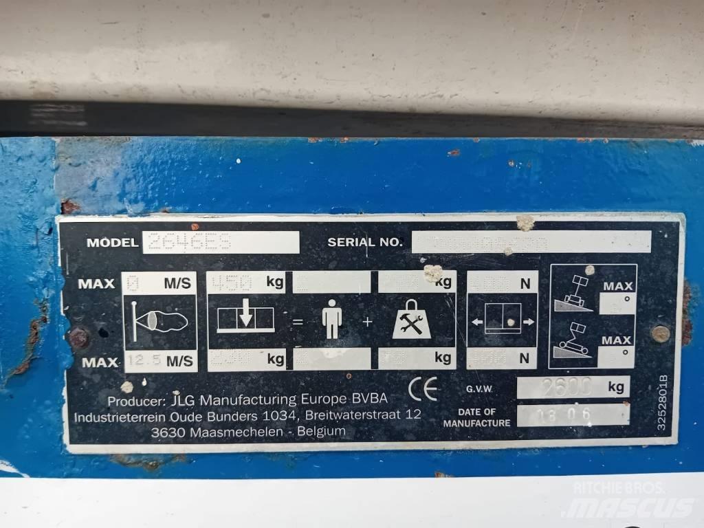 JLG 2646 ES Žirkliniai keltuvai