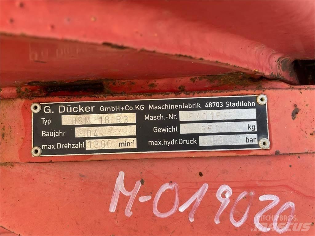 Dücker USM 18 R3 Kiti pašarų derliaus nuėmimo įrengimai