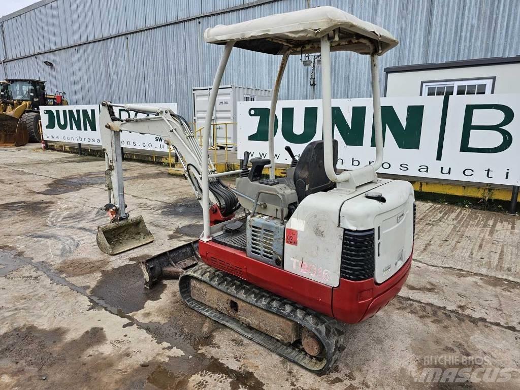 Takeuchi TB 016 Mini ekskavatoriai < 7 t