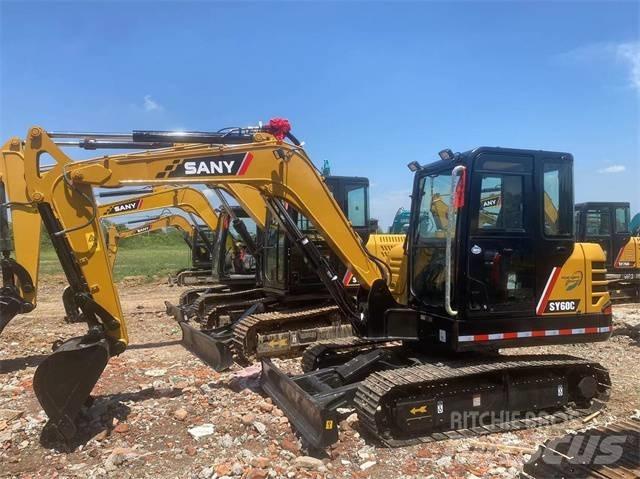 Sany 60C Mini ekskavatoriai < 7 t