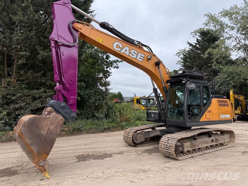 CASE CX 210 D Vikšriniai ekskavatoriai