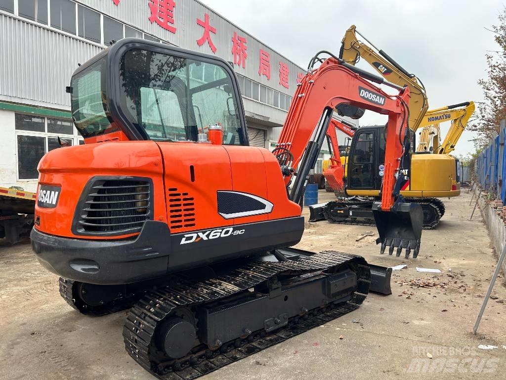 Doosan DX 60 Mini ekskavatoriai < 7 t