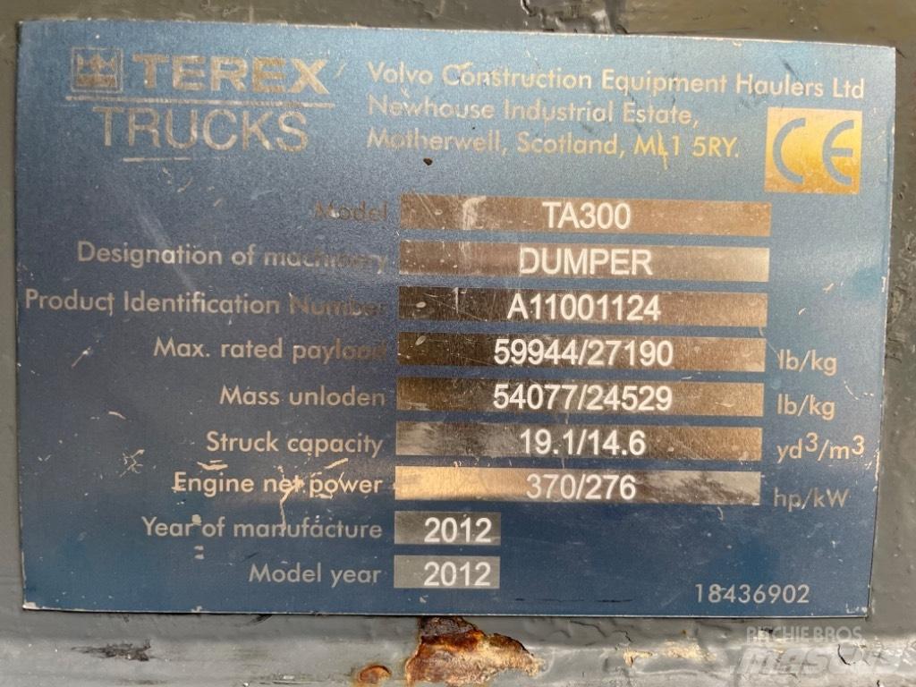 Terex TA 300 Karjeriniai savivarčiai
