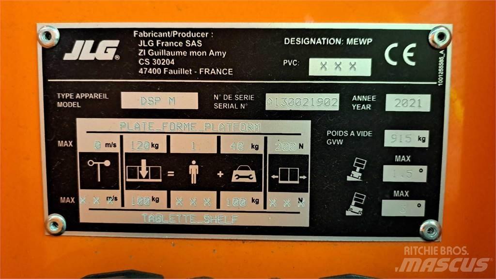 JLG DSP-M (NEW 2021) Kiti keltuvai ir platformos
