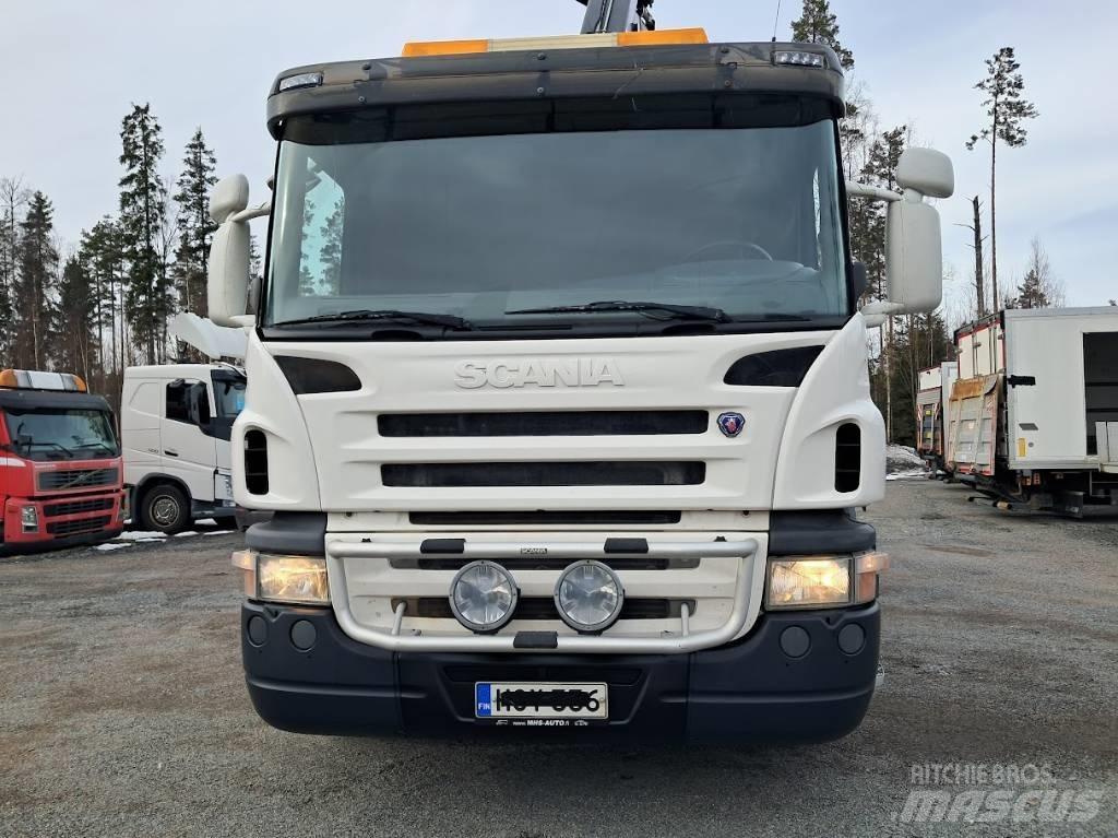 Scania P 340 Automobiliniai kranai
