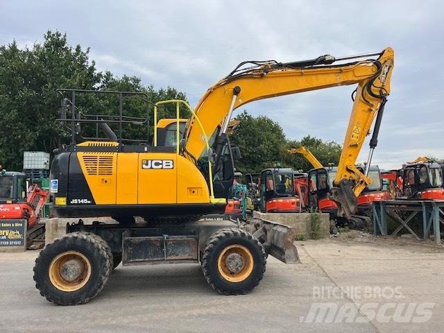 JCB JS 145 W Ratiniai ekskavatoriai