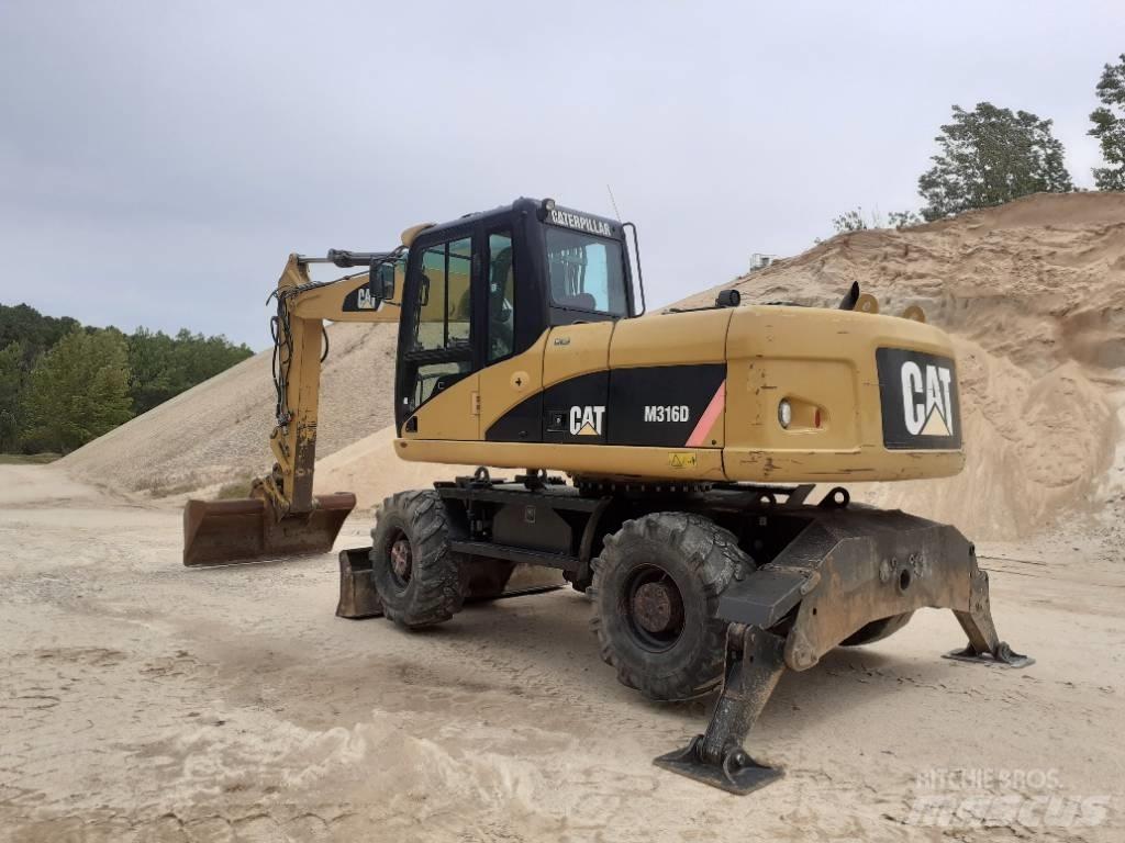 CAT M 316 D Ratiniai ekskavatoriai