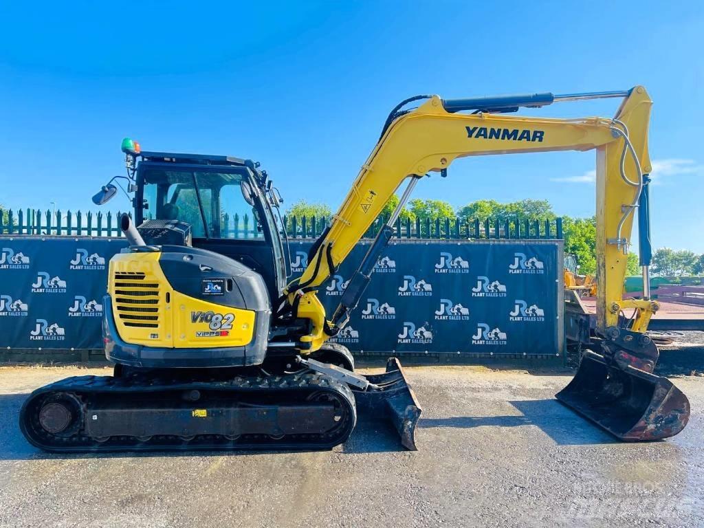 Yanmar Vio 82 Vidutinės galios ekskavatoriai 7-12 t