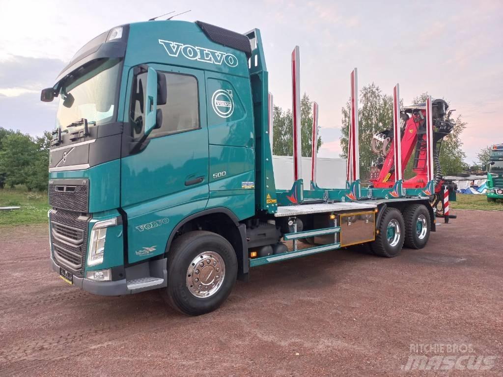 Volvo FH500 Miškovežių vilkikai