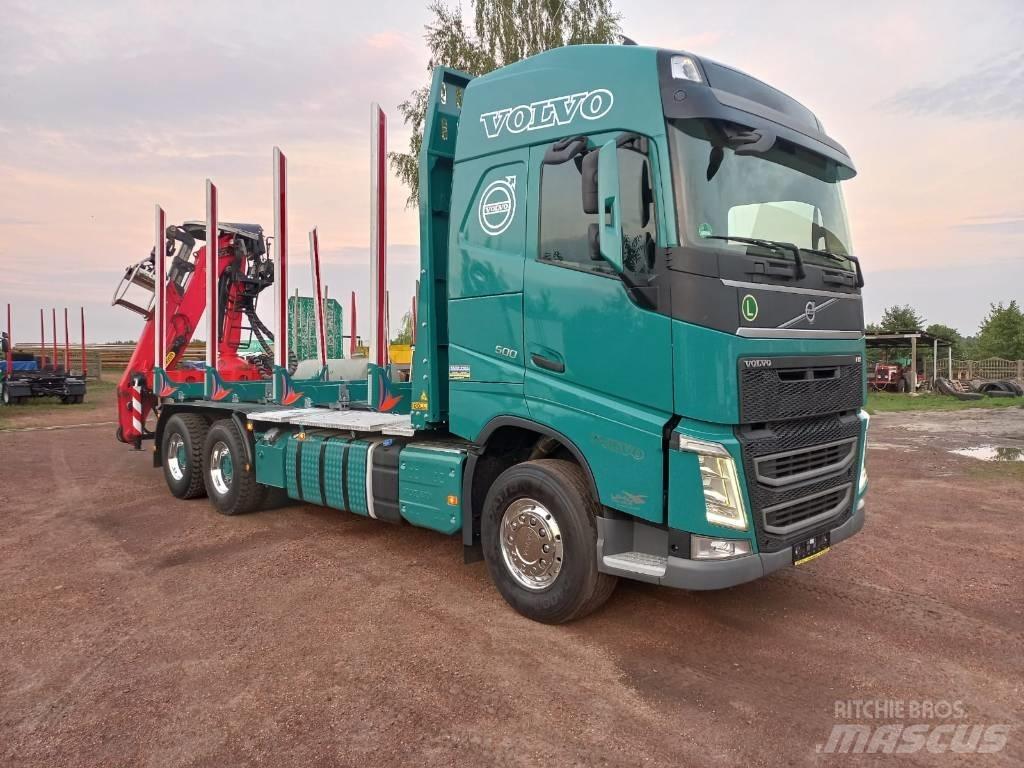 Volvo FH500 Miškovežių vilkikai