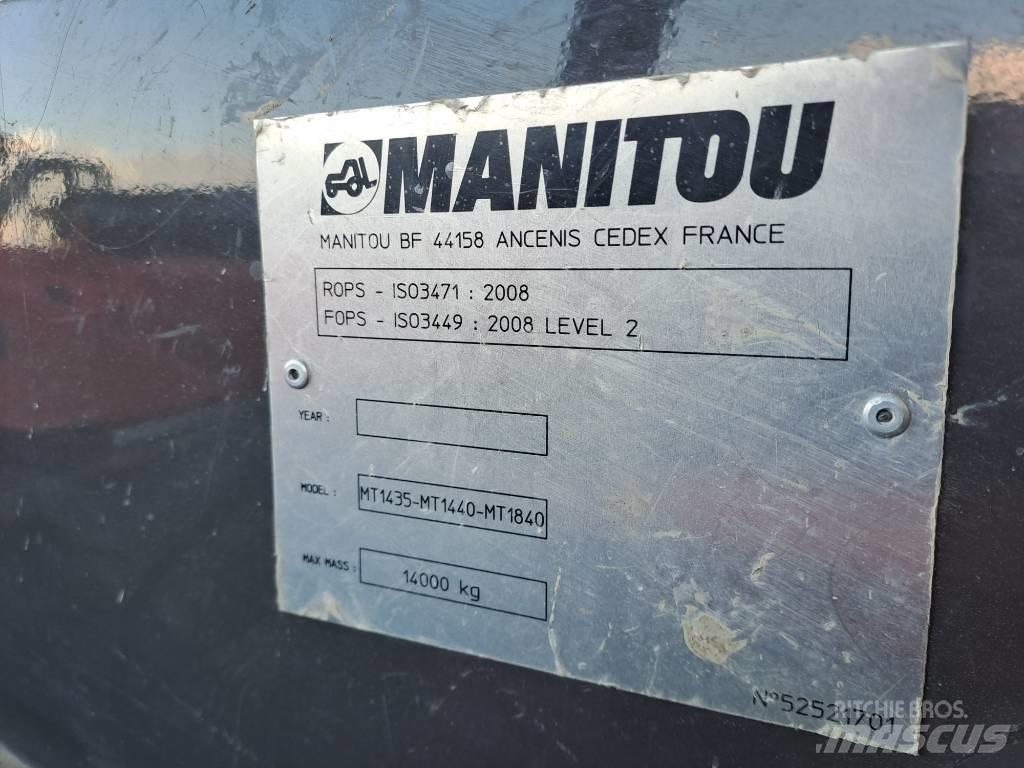 Manitou MT1840 Teleskopiniai krautuvai