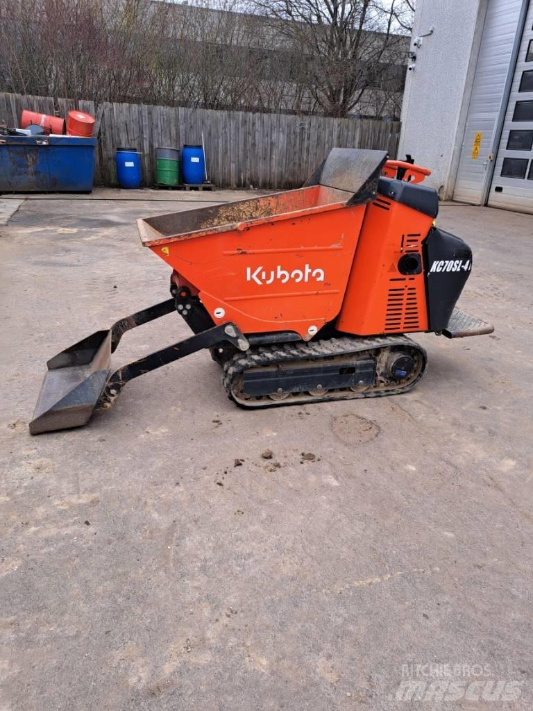 Kubota KC 70 Statybiniai savivarčiai sunkvežimiai