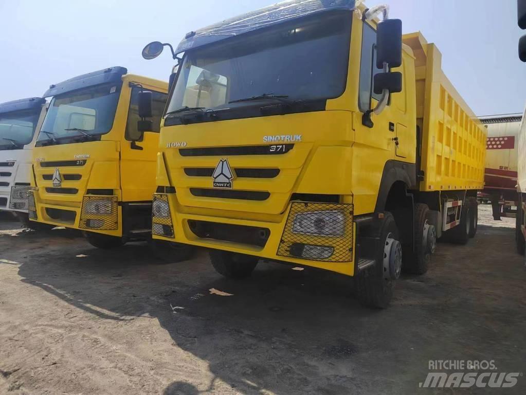 Howo 371 8x4 Savivarčių priekabų vilkikai