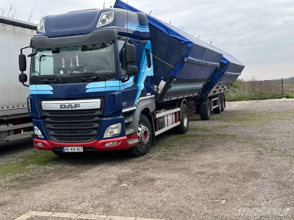 DAF CF 460 Savivarčių priekabų vilkikai