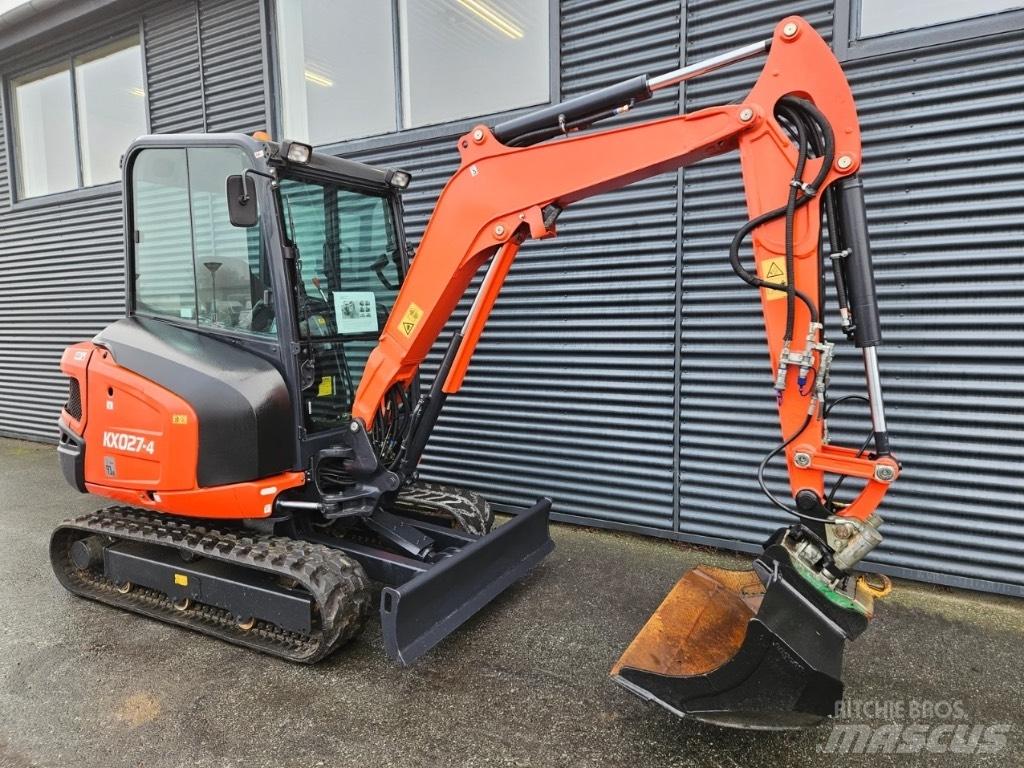 Kubota kx027-4 Mini ekskavatoriai < 7 t
