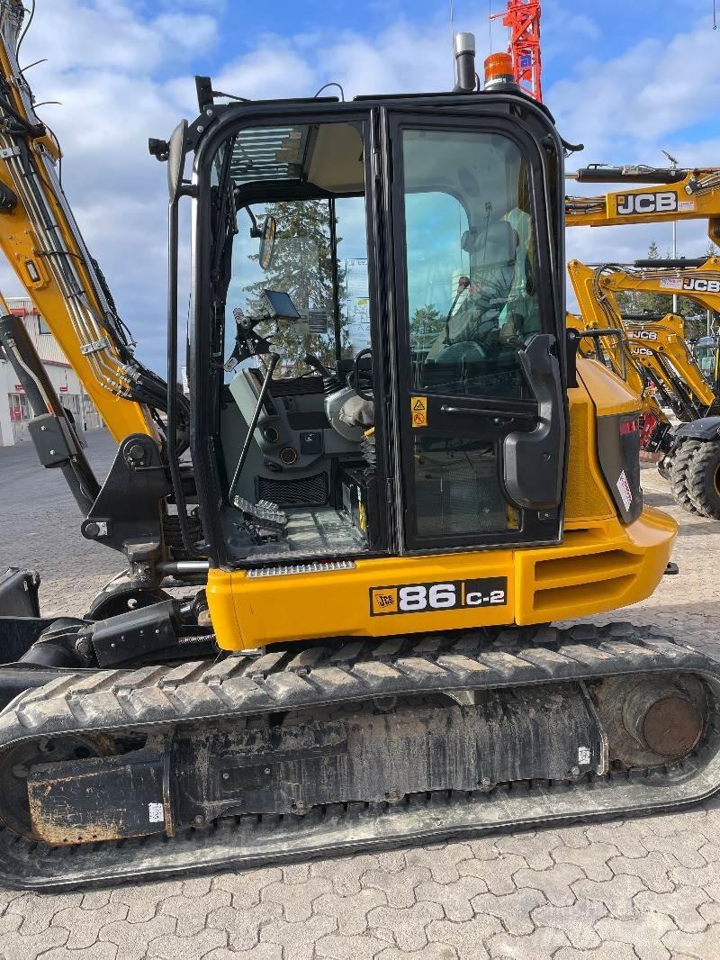 JCB 86C-2 TAB Vidutinės galios ekskavatoriai 7-12 t