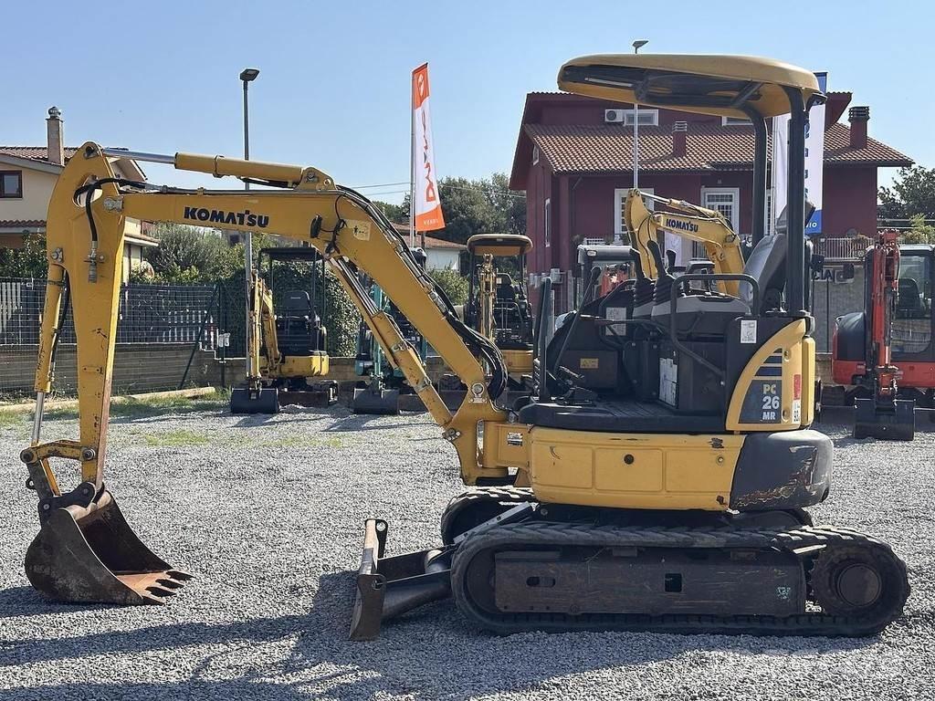 Komatsu PC26MR-3 Mini ekskavatoriai < 7 t