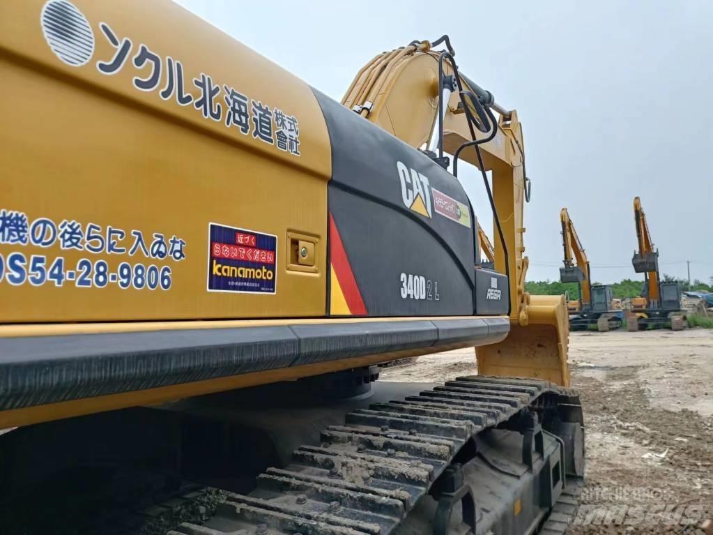 CAT 340 D L Vikšriniai ekskavatoriai