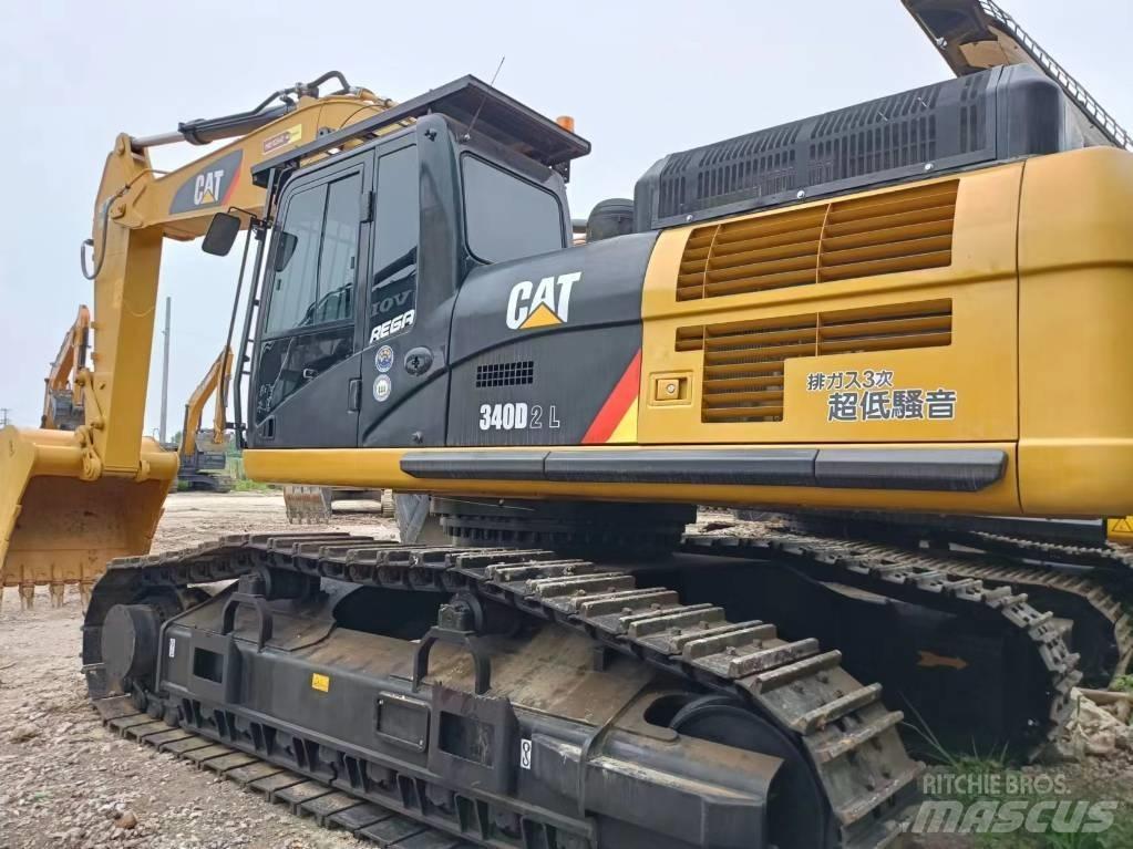 CAT 340 D L Vikšriniai ekskavatoriai