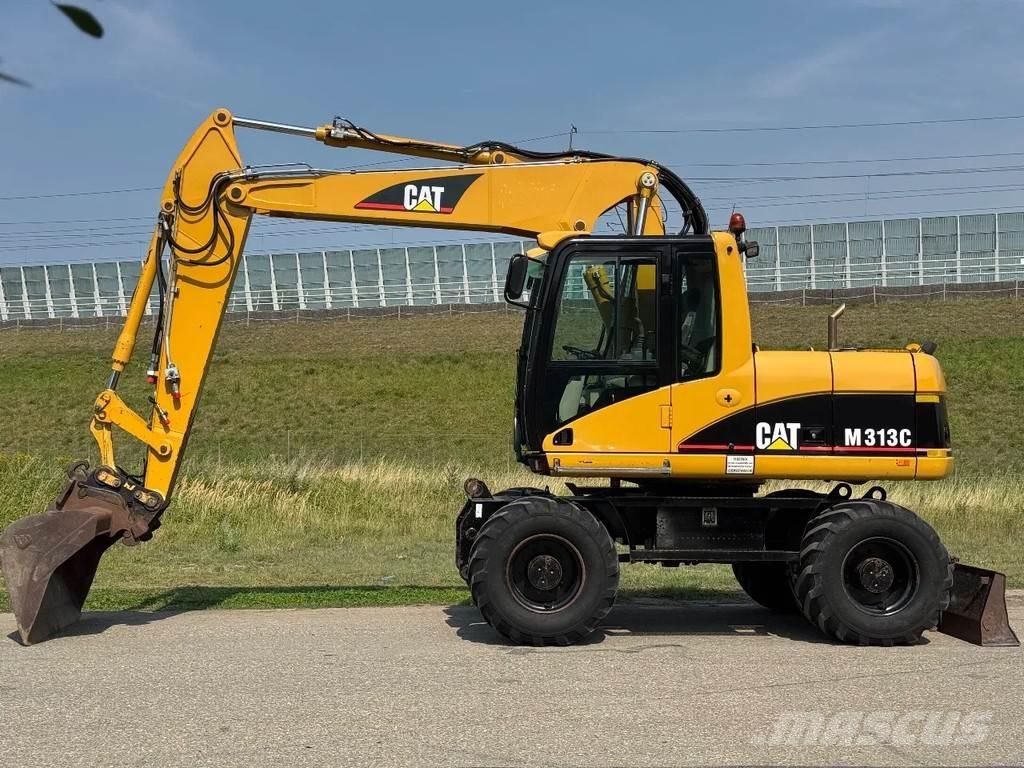 CAT M313C Ratiniai ekskavatoriai