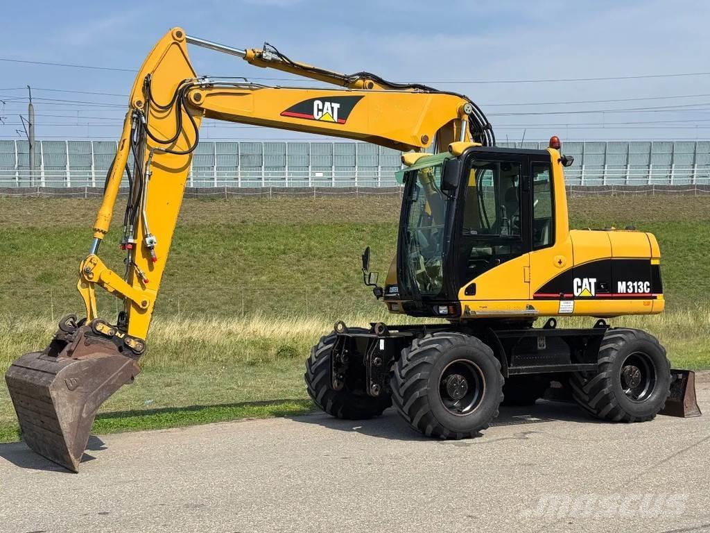 CAT M313C Ratiniai ekskavatoriai