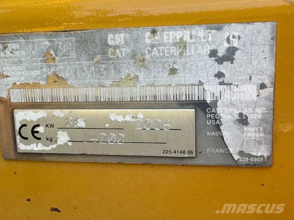 CAT M313C Ratiniai ekskavatoriai