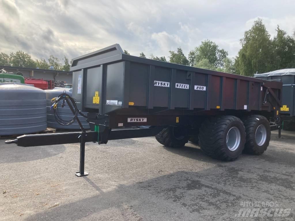 Rysky Steel 200 HARD Savivartės priekabos