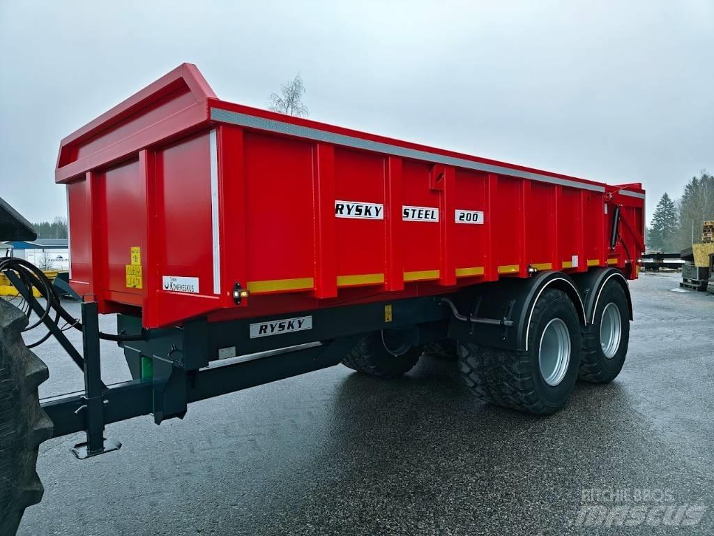 Rysky Steel 200 HARD Savivartės priekabos