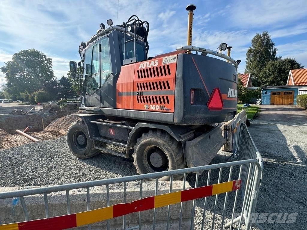 Atlas 160 W Ratiniai ekskavatoriai